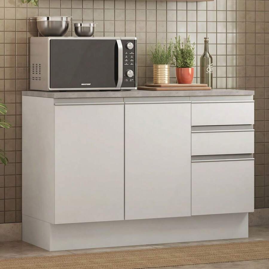 MADESA Baker's Racks - White - View 1