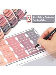 圣经标签、粘性索引标签、75 个标签、波西米亚主题、男女学习圣经用层压圣经标签、圣经索引标签、圣经书本标签、圣经标签标签、圣经标签、粘性标签。（5 张/套）、学校用品、返校 - 1套 - 查看 5