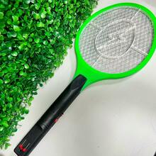 Raqueta Eléctrica Mata Mosquitos Y Moscas Recargable Con Luz Led - Multicolor - Ver 2