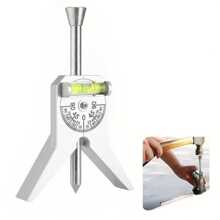 Manual Tube Marker Centering Tool Safety Pipe Center Finder Y-Type 4 Inch Safety Pipe Marker Centering Head Tool - Silver - View 2