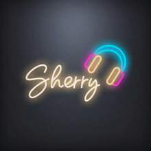 1pc Customized Headphone Name LED Neon Lights, Neon Lights For Music Room Decoration, Home Decoration, Bedroom Decoration, Restaurant Decoration, Party Decoration, Bar/Cafeteria Decoration, Garden Decoration, Etc. - Multiple Colors and Styles - View 2