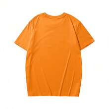 Skechers Camiseta de manga corta de cuello redondo minimalista y casual 100% algodón