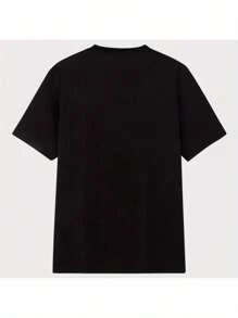 Men's Teacher Appreciation T-Shirt - Mentor, Inspire, Educate, Share, Influence, Encourage - 100% Cotton Casual Crew Neck Tee For Daily Wear, School, Or Work - Black With Colorful Letter Print, Teacher Gift-Holiday Gift