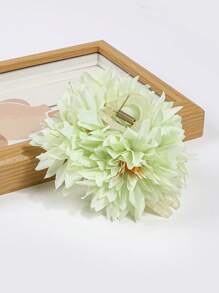 1 件女式仿真菊花发夹，温柔甜美风格发饰，适合婚礼、新娘、伴娘、舞会、派对、发饰、发爪、爪夹、发夹、发夹、海滩配饰秋冬花朵，适合度假装扮女士 - 彩色 - 查看 13