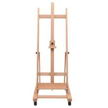 YUNRUX Field Easels Wooden Easel With Accessories Oil Paints Acrylic Paints Canvas - Ginger - View 7