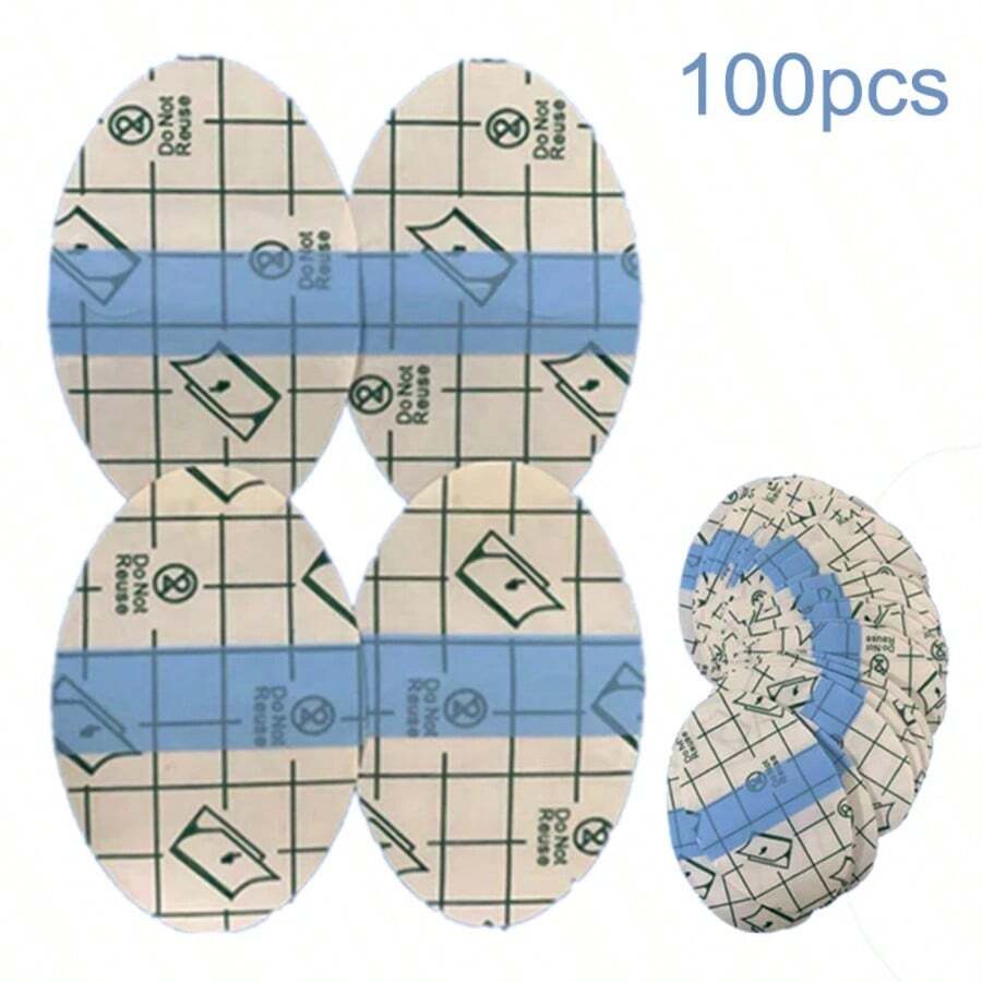 100pcs Shampoo Ear Covers Waterproof Shower Swimming Protection Ear Stickers Child Disposable Ear Cover - Transparent - View 1