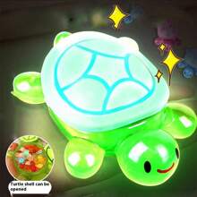 Colorful Glow-In-The-Dark Turtle Ornament Toy (Requires Absorbing UV Light), Can Be Used As Home Decor On Desks, Windowsills, Etc. Also Suitable For Party Decorations To Create A Joyful Atmosphere. An Excellent Gift For Turtle Lovers And Birthday Presents (The Turtle Shell Does Not Glow)