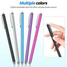 Long Stylus Pen 18.5M Capacitive Tablet Touch Screen Pencil Compatible With IPhone Samsung IPad Universal Android Phone Drawing Touch Pencil Lengthen Writing Pen - Shape - View 7