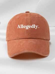 1 pieza Gorra de béisbol ajustable con estampado de letra personalizada, estilo vintage y lavada, unisex, adecuada para uso diario, útiles escolares, vuelta al cole, regalos escolares, para la oficina, la escuela, el aula, colegas, dormitorios, estudiantes de secundaria y preparatoria, personalizada, única, personalizada, regalo ideal para él, ella, novio, novia, familia, amigos, romance delicado, gracia invernal