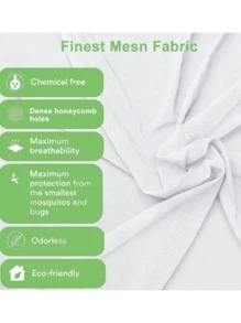1 PIEZA Red mosquitera de cama para niñas, dosel de cama King, cortinas de cama con dosel de tamaño Queen que cuelgan del techo, carpa con red mosquitera de estilo de cúpula para cama individual de niña, para camas de adulto, elegantes cortinas de cama con dosel tamaño King/Queen para niñas, carpa con red mosquitera de estilo de cúpula elegante, decoración para cunas y camas de adultos