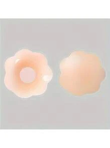 10 wielokrotnego użytku bezszwowych silikonowych osłonek na sutki - niewidoczne, samoprzylepne, antywypukłe nakładki na piersi dla kobiet - wygodne, oddychające i łatwe do czyszczenia akcesoria do biustonosza (2/10 szt.)