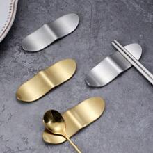 18/8 Stainless Steel Chopstick Holder, Coffee Spoon Holder, Japanese Stainless Steel Chopstick Holder, Creative Stainless Steel Chopstick Holder, Reusable Non-Stick Chopsticks Stand Spoon Fork Tableware Holder, Kitchen Gadgets, Kitchen Tools - Gold - View 10