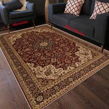 【水晶绒700g/㎡点状底5mm厚】现代简约北欧抽象手绘几何欧式客厅地毯户外庭院花园门廊阳台防滑地垫适合露营