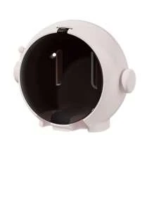 Uchwyt na szczoteczkę do zębów w kształcie astronauty. Bez wiertarki, łazienkowy elektryczny stojak na szczoteczki do zębów. Uchwyt na szczoteczkę do zębów w kształcie kreskówki. Prezentowy organizer do przechowywania szczoteczek do zębów, uchwyt na szczoteczkę do zębów, ścienny minimalistyczny, pyłoszczelny wieszak na szczoteczki do zębów bez wiercenia, z automatycznie zamykaną pokrywą. Uroczy uchwyt na szczoteczkę do zębów w kształcie astronauty, bez wiertarki, łazienkowy organizer na szczoteczki do zębów montowany na ścianie do domu, hotelu, akademika.