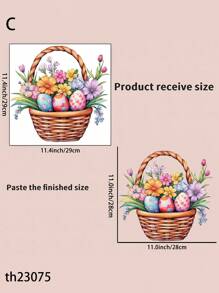3 Packs Easter Egg Decoration Stickers - Self-Adhesive For Bathroom Walls, Refrigerators, Washing Machines, Lockers - Perfect For Easter Celebrations Gifts Birthday Graduation Room Decor Home Decor Wall Decor Bathroom Decor Bedroom Decor Room Decoration Stuff Living Room Decor House Decor Home Decor Living Room Wall Art Wall Paper Personalised Stickers