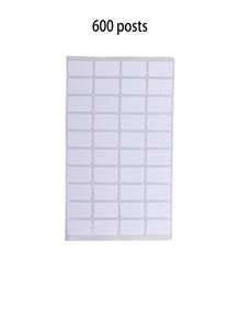 200-1000 件可移除标签贴纸，钻石画储存容器小白标签，钻石艺术套装珠子，用于姓名编号，自粘空白可写艺术贴纸，适用于办公室 DIY - 彩色 - 查看 10