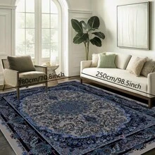 1pc Nordic Fairisle Pattern Crystal Velvet Area Rug, 700g/㎡ With Dotted Non-Slip Backing, 5mm Thickness, Machine Washable Fade-Resistant Carpet Suitable For Holidays And Any Spaces Including Hotel, Office, Sofa, Bedside, Kitchen, Laundry, Hallway, Porch, Stairs, Entryway Mother's Day