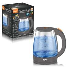 RAF. Homemade Kettles, Ideal For Heating Water, Fast, Easy To Use, 1500W - Black - View 3