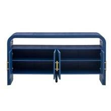 MERAX Elegant Sideboard With Treated Fir Veneer,Suitable For Entryway, Hallway, Living Room, Foyer, Corridor