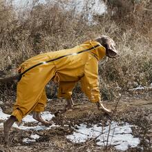 Thick Waterproof Dog Coat, Winter Warm Hooded Dog Jacket, Adjustable 4-Leg Reflective Dog Parka For Medium To Large Dogs, Suitable For Outdoor Activities - Multicolor - View 10