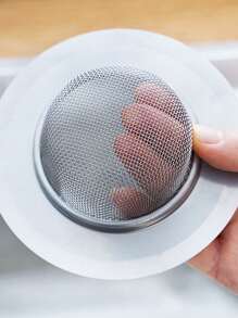 1 件厨房水槽滤网手柄、RV 厨房水槽、水槽废物过滤器、不锈钢水槽洗碗机料斗、餐厅水槽过滤器、不锈钢厨房水槽过滤器排水过滤器塞废物收集器工具 - 銀色 - 查看 3