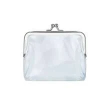 Mini Money Bags Bus Card Iron Mouth Clip Credit ID Card Small Wallet Card Holder Transparent Purse Change Purse Wallet Purse Wallet Mini Wallet Coin Wallet Clear Bag