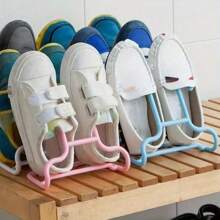 8 Pcs Space-Saving Shoe Organizer Set – Portable Plastic Hanging Racks & Drying Bags For Home Storage, Shoe Storage, Shoe Rack Organizer, Closet Organization, Multipurpose Storage Solution, Shoe Cabinet Storage