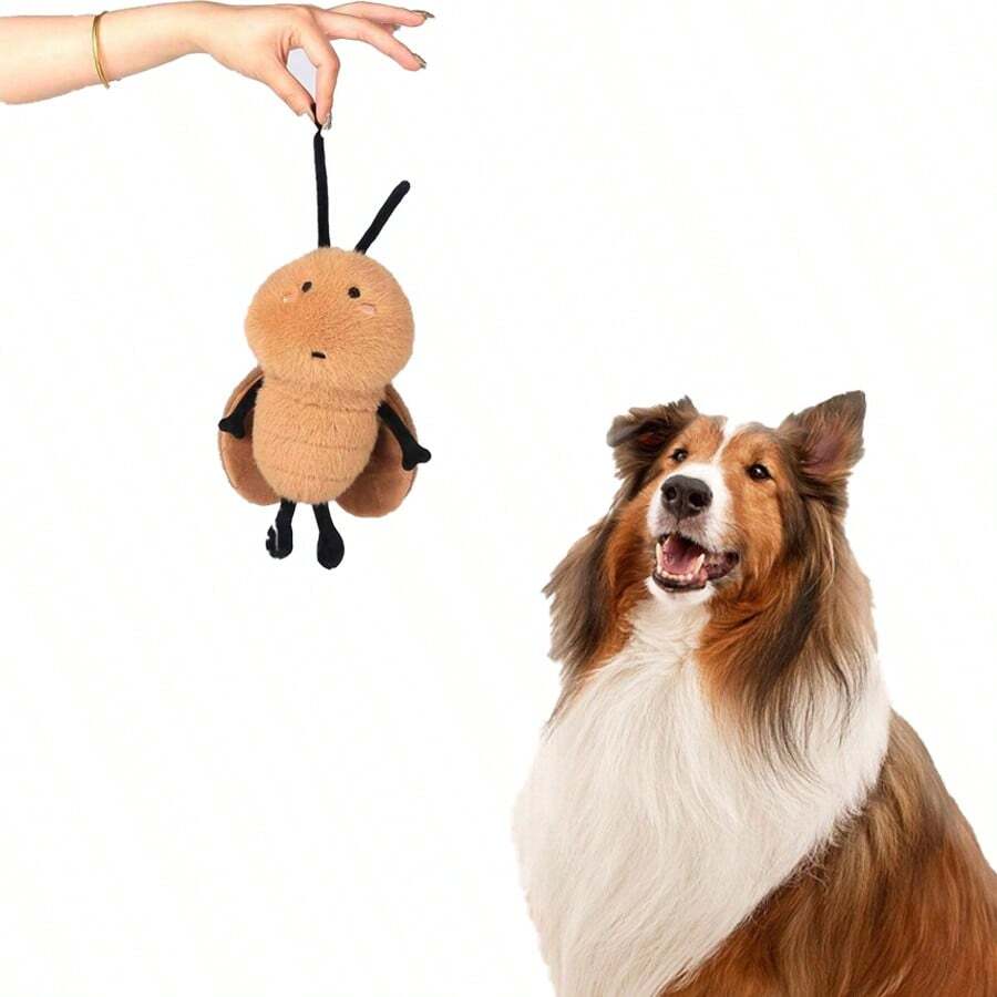 1 pieza Juguete de peluche de cucaracha divertida: perfecto como regalo para amantes de gatos/perros y mamá de perros/gatos, amantes de mascotas y mamá de perros, amantes de gatos y mamá de gatos, feo y lindo regalo para amantes de gatos/perros y mamá de perros/gatos, juguetes de mascotas, adornos