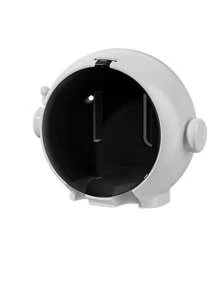 Uchwyt na szczoteczkę do zębów w kształcie astronauty. Bez wiertarki, łazienkowy elektryczny stojak na szczoteczki do zębów. Uchwyt na szczoteczkę do zębów w kształcie kreskówki. Prezentowy organizer do przechowywania szczoteczek do zębów, uchwyt na szczoteczkę do zębów, ścienny minimalistyczny, pyłoszczelny wieszak na szczoteczki do zębów bez wiercenia, z automatycznie zamykaną pokrywą. Uroczy uchwyt na szczoteczkę do zębów w kształcie astronauty, bez wiertarki, łazienkowy organizer na szczoteczki do zębów montowany na ścianie do domu, hotelu, akademika.