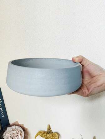 1 件/2 件大/小圆碗模具、花盆模具、烛杯模具、空气植物容器、鱼缸、业余爱好者迷你景观、石膏模具、树脂模具、混凝土模具