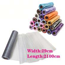 Organza Tulle Fabric, Suitable For Celebration Events And Party Backdrops, Home & Living, Curtains, Hangings, Gift Wrapping, Tabletop Centerpiece Decor, Seasonal Decorations, Tablecloth Centerpieces, Atmosphere Creators, Gift Wrapping Ribbons, DIY Bows, Wedding Arch & Backdrops, Window Decorations, Stair Hangings, For Indoor And Outdoor Holiday Parties