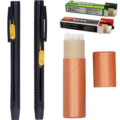 裁缝粉笔拼布消失型布料记号笔，适用于DIY工艺缝纫标记粉笔缝纫配件