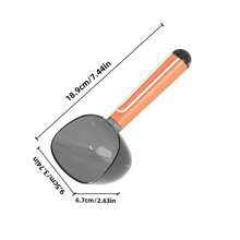 Cat/Dog Lover Gift And Dog/Cat Mom Love Pet Multifunctional Spoon Cat Lover And Cat Mom Love Food Dog Lover And Dog Mom Love Food Long Handle Can Be Sealed With Graduated Cat Lover And Cat Mom Loves And Dog Lover And Dog Mom Loves Available