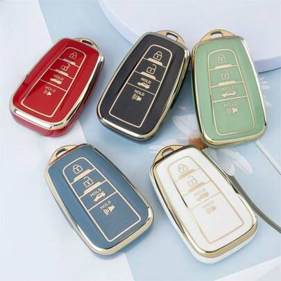 1 Pc Key FOB Cover Case With For T O Y O T A 2018-2022 For RAV4 For Camry For Corolla For Avalon For Prius For GT86 For Highlander