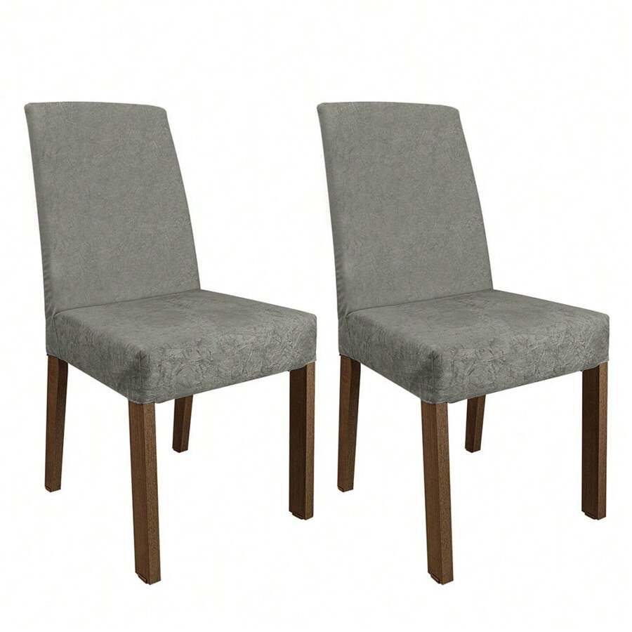 Kit De 2 Sillas De Comedor 4255 Madesa Marrón/plata