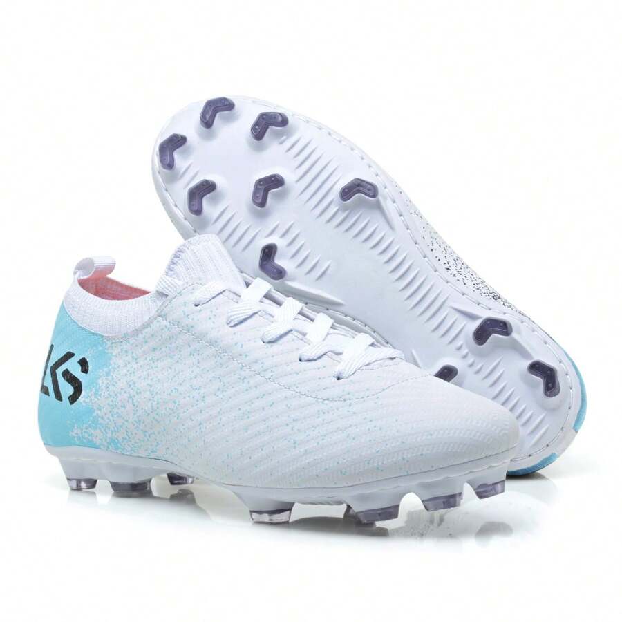Men's Women's Football Boots 7 Look Shoes - BCO*AZULTURQ - Ver 1