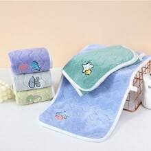 Paquete de 5 toallitas suaves para bebés, toalla facial multicolor para niños, toallas de algodón para lavar la cara del bebé, 25 x 50 cm