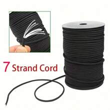 31M 4mm 7 Strand Lanyard Rope, 1 Roll Tent Cord For Picnic Camping Pet Cord Clothesline