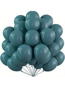 30pcs 10-Inch Retro Color Latex Balloons For Birthday, Wedding, Valentine's Day Party Decoration, Birthday Photography Props, Anniversary Party Decoration, Room Decoration, Indoor Decoration, Christmas