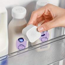 1 pieza Bolsa purificadora de aire con carbón activado - No necesita electricidad, elimina los olores del refrigerador y mantiene los alimentos frescos, apta para todos los modelos