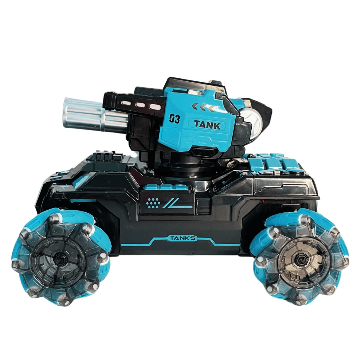 Light Autonomous Remote Control Rifle Remote Control Vehicle Car Autonomous System Realistic Style Cars Smoke ...