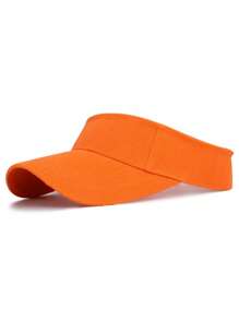 Summer Sun Hats Men Women Cotton Adjustable Visor UV Protection Top Empty Solid Sport Tennis Golf Running Sunscreen Baseball Cap