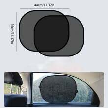 2 Pieces Of Car Screen Side Window Rear Car With Shading Car Sun Shade Window Sun Block Heat Insulation Plate