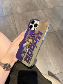 HANCAI Funda de teléfono a prueba de golpes con diseño de clavada de baloncesto, de estilo de moda y único, compatible con iPhone 16, 15 Plus, 14, 13, 12, 11 Pro Max