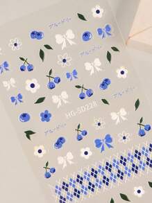 11pcs/Set 1pc 84 Slots Nail Art Stickers Storage Book Empty Album Decals Collecting Organizer Holder Display Notebook Manicure Tools& 10 Sheets New Spring-Themed Nails With Floral Embossed Stickers Featuring Colorful Wildflowers-Romantic, Oil Painting-Inspired, Fresh, Minimalist, And Cute Nail Decals