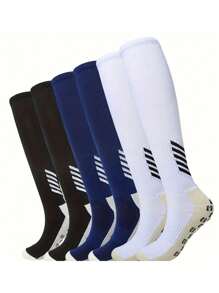 1 pereche de șosete sport până la genunchi pentru adolescenți de 14 ani și peste pentru fotbal, softball, baseball, fotbal