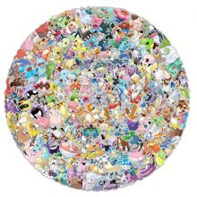 pokemon 200 szt. wodoodpornych naklejek z kreskówek Pokemon - uroczy prezent świąteczny - 200 stylów kawaii party favors, świąteczne wypełniacze skarpet, dekoracje urodzinowe