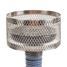 1PC Malha Hookah Wind Cover Oco Metal Shisha Carvão Tela Fumar Acessórios Para Mulheres Homens Fumar Proteção Contra Vento Suprimentos - Multicolorido - Ver 1