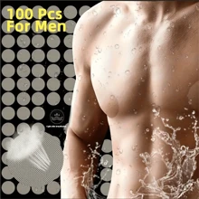 50 Pairs Disposable Invisible Thin Nipple Covers For Men, Summer Use Nipple Pasties To Prevent Chafing During Sports, Fitness And Running