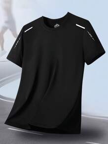 运动户外T恤 男士户外服饰 春夏装 运动上衣 短袖 日常休闲 跑步健身 舒适宽松 网球高尔夫 曲棍球 马术